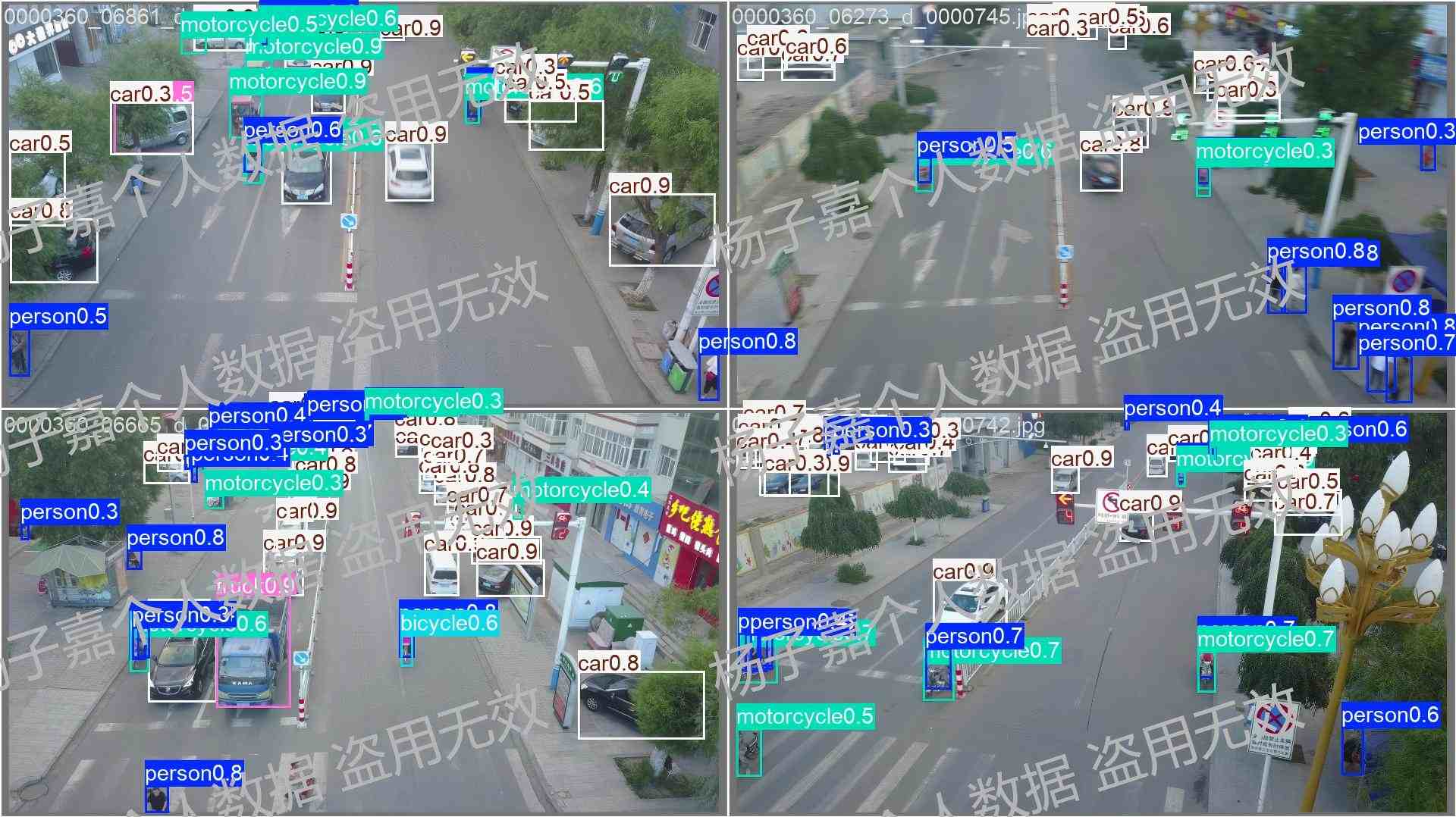 密集场景预测效果2